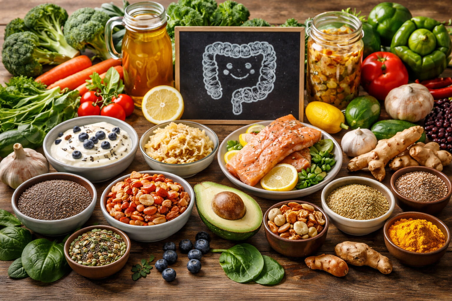 Gut-Friendly Foods for Skin Health: Fermented Foods, Vegetables, Omega-3 Rich Foods