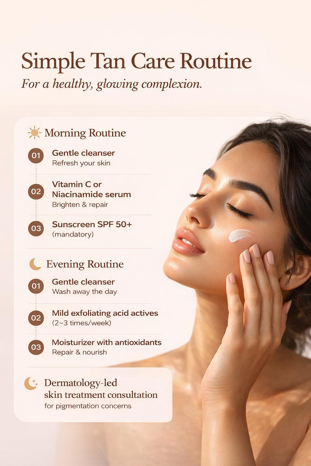 Dermatology-led skin treatment consultation for pigmentation concerns