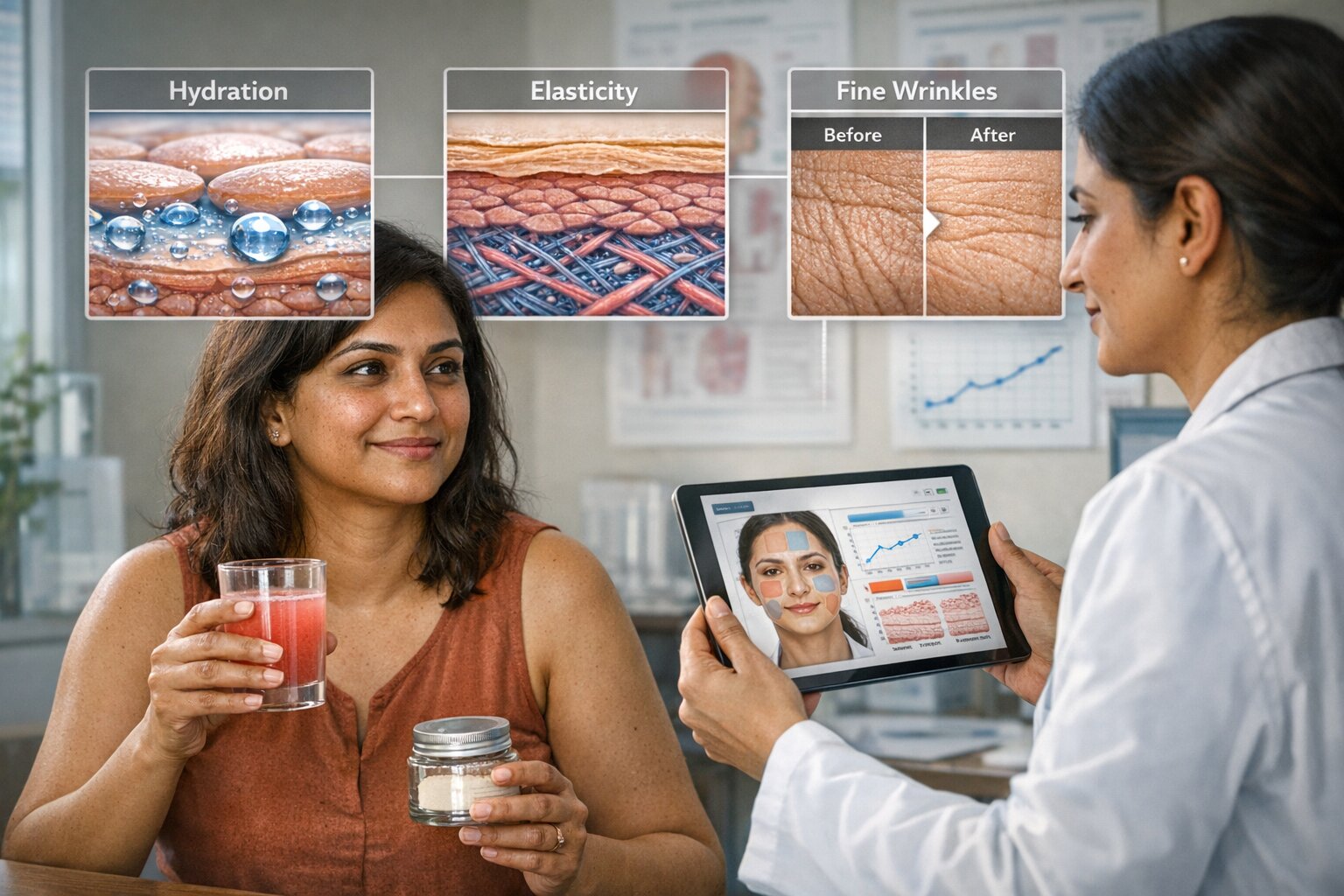 What research suggests about Collagen