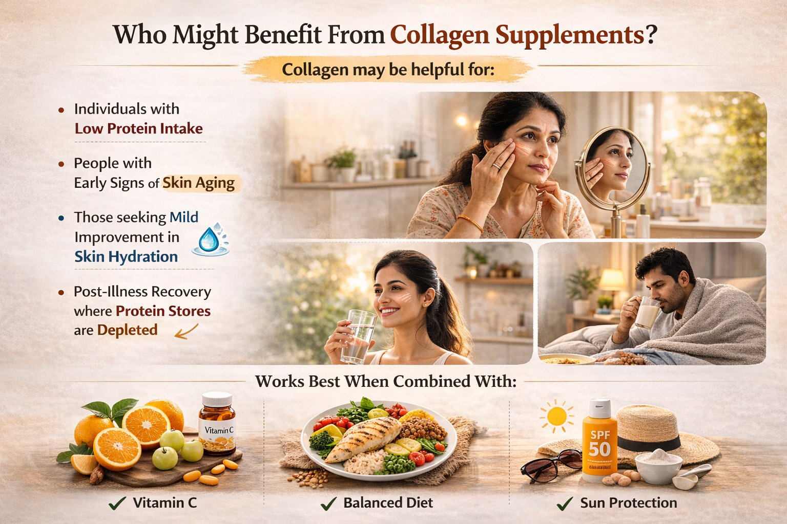 Who might benefit from Collagen Supplements