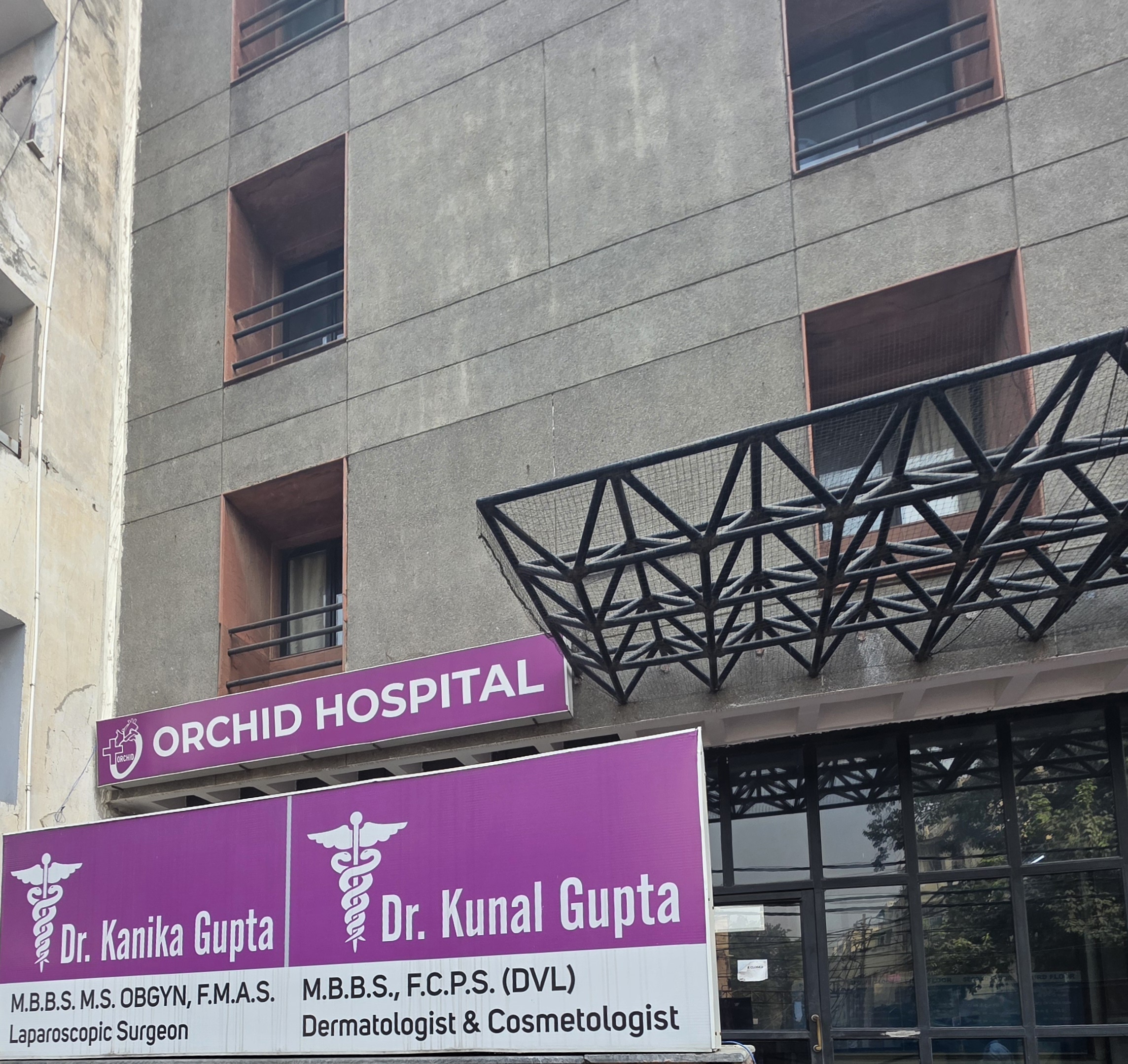 Orchid Skin Clinic Complete Building View