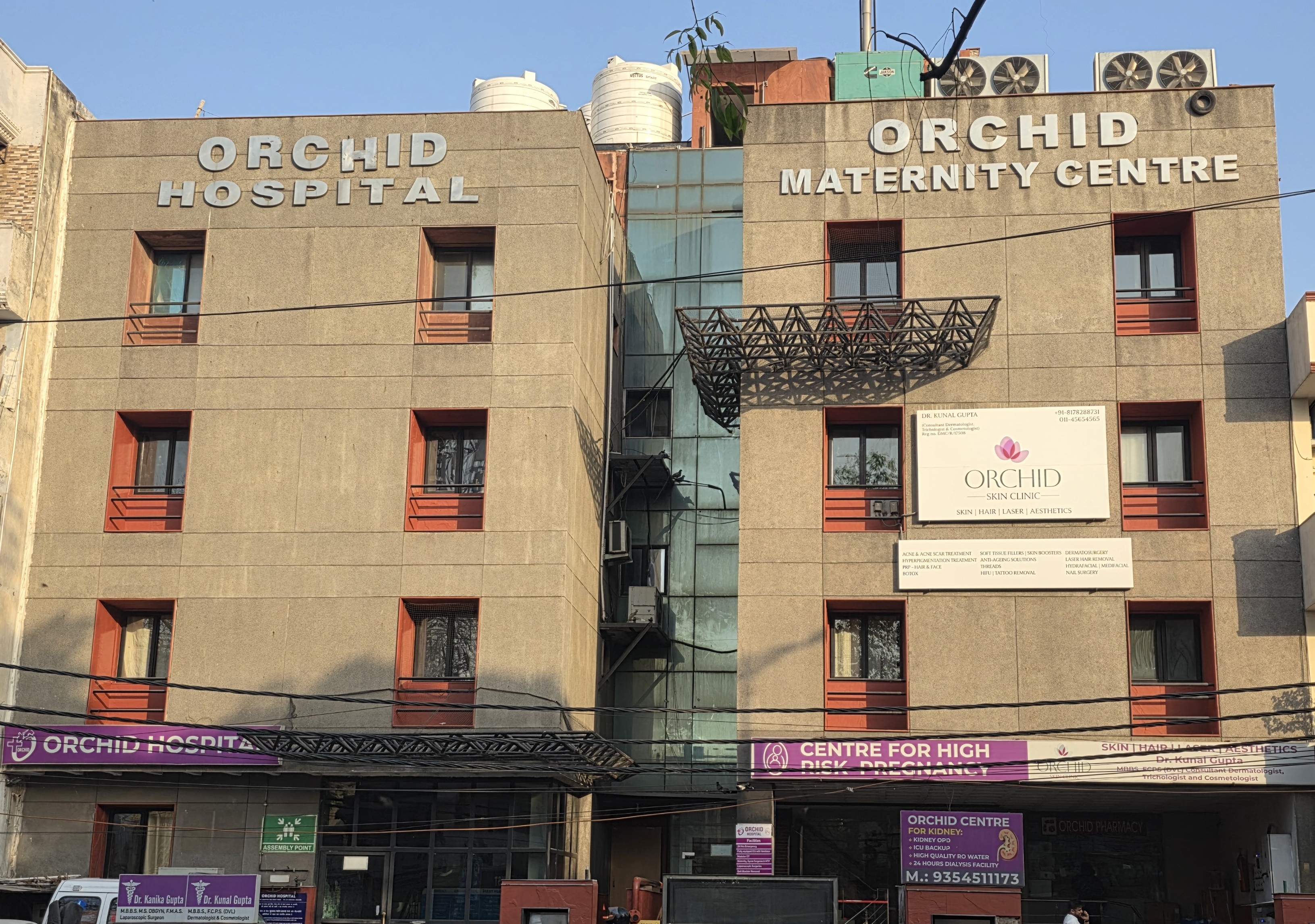 Orchid Skin Clinic Exterior Front View