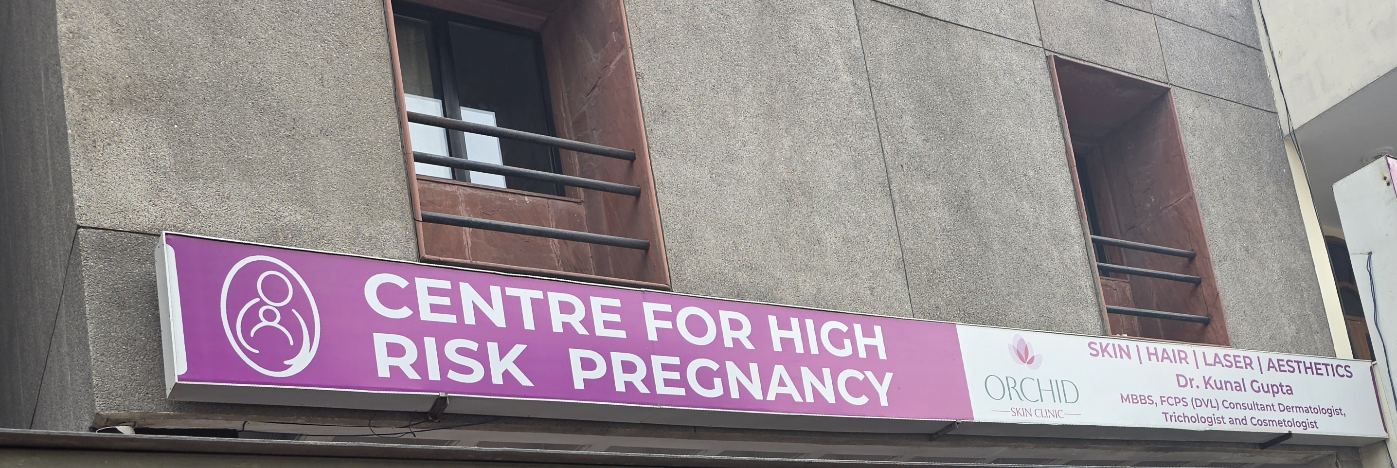 Orchid Skin Clinic Complete Signboard